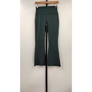 Quince Dark Green Boot Cut Pants